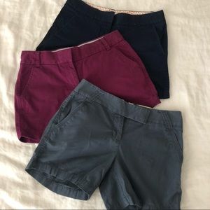 Jcrew Factory blue grey chino shorts sz 0